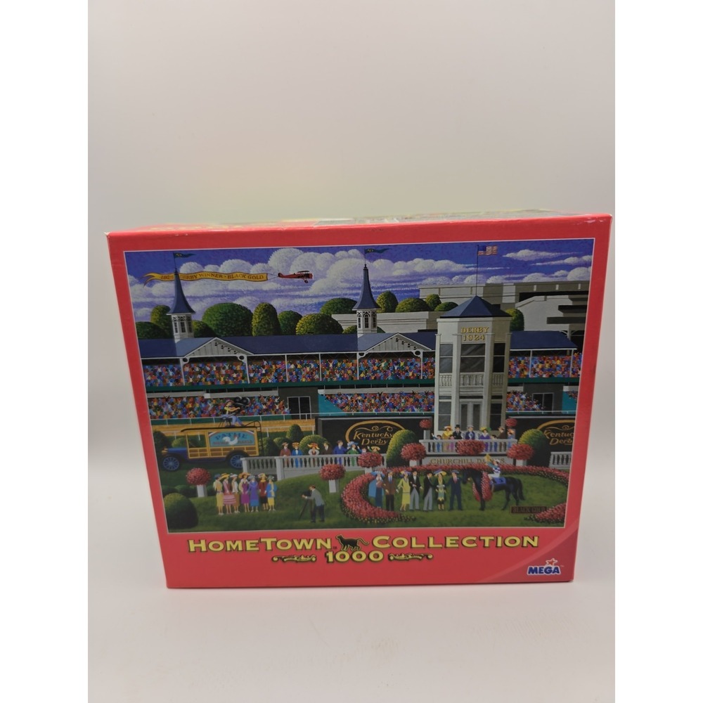 MEGA Hometown Collection Roadside Icons Jigsaw Puzzle - 1000 Pieces